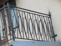 kované mříže, balkony